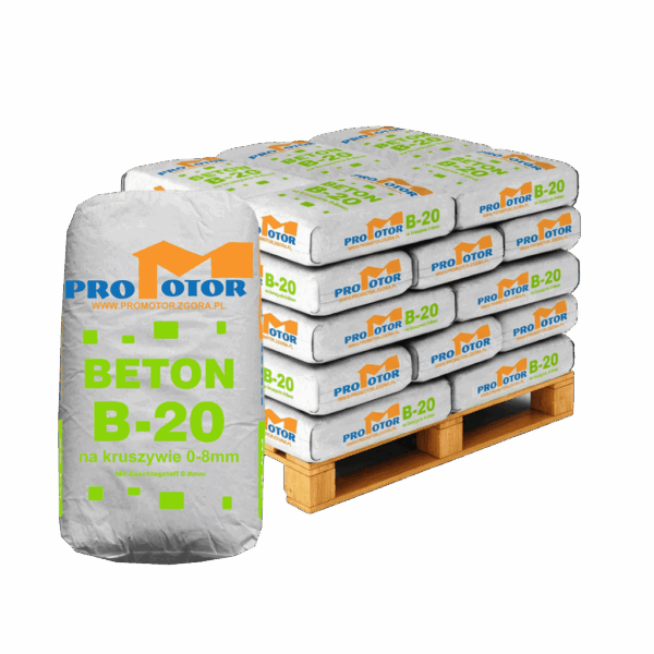 Beton B-20 paleta
